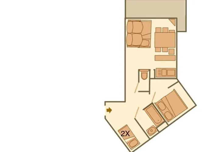 Aparthotel Le Chamois D'or